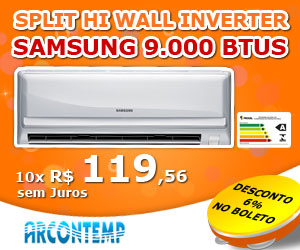 Arcontemp - Split Hiwall Samsung 9000 Inverter