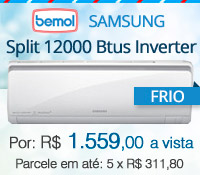Bemol - Split 12000 Frio Inverter - Samsung