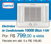 Bemol - Ar Janela 10000 - Electrolux