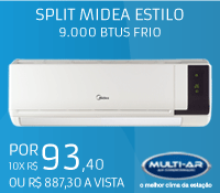 MultiAr - Split 9000 Frio - Midea