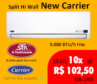 Str Ar Condicionado - Split 9000 Frio - Carrier