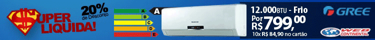 WebContinental - Split Gree 12000 Frio